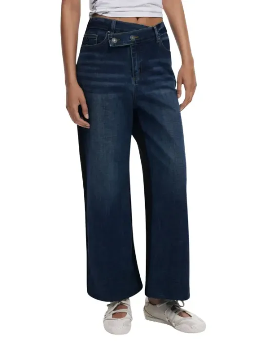 Desigual Damen Jeans Blau | online kaufen