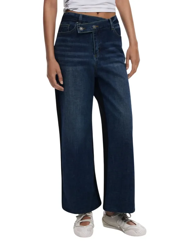 Desigual Damen Jeans Blau | online kaufen