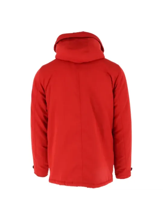 Rote wasserdichte North Sails Jacke