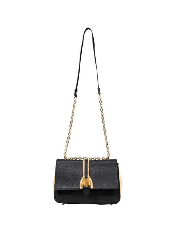 Alviero Martini Prima Classe Damen Umhängetasche Schwarz