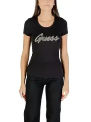 Guess Damen T-Shirt Schwarz | online kaufen