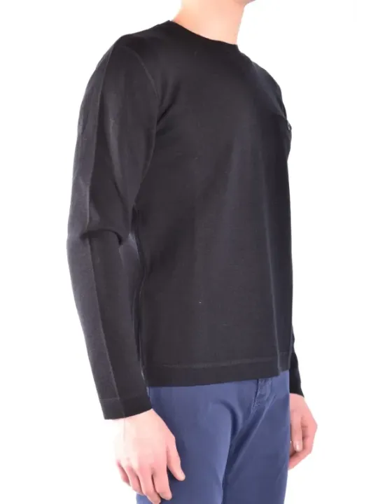 Paolo Pecora Herren Pullover Schwarz | online kaufen