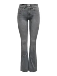 Schlanke, graue Cropped Jeans Only
