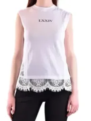 Alexander Mcqueen Damen Tank-Tops Weiß | online kaufen