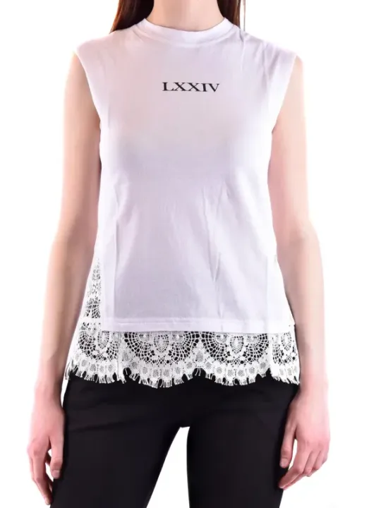 Alexander Mcqueen Damen Tank-Tops Weiß | online kaufen