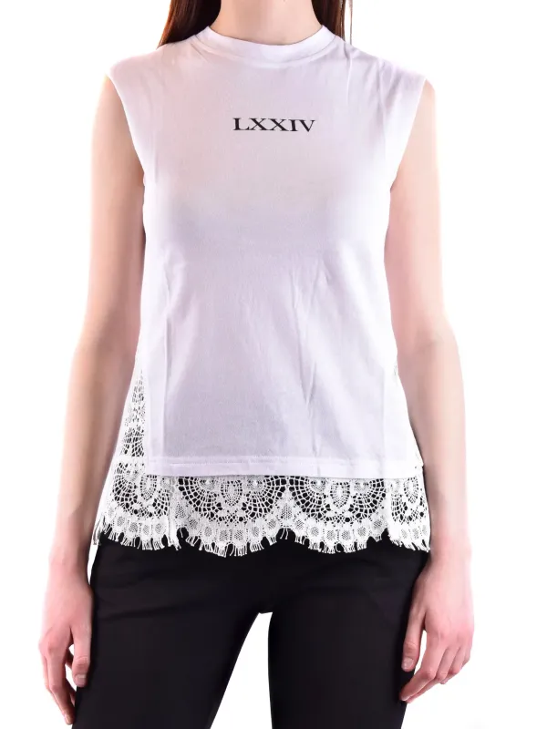 Alexander Mcqueen Damen Tank-Tops Weiß | online kaufen