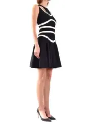 Alexander Mcqueen Damen Kleid Schwarz | online kaufen