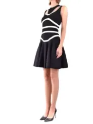 Alexander Mcqueen Damen Kleid Schwarz | online kaufen