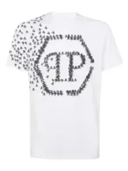 Philipp Plein Herren T-Shirt Weiß | online kaufen