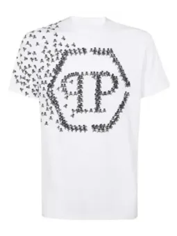 Philipp Plein Herren T-Shirt Weiß | online kaufen
