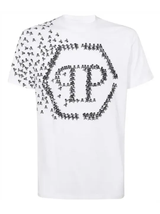 Philipp Plein Herren T-Shirt Weiß | online kaufen