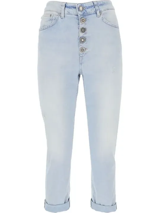 Dondup Damen Jeans Azurblau | online kaufen