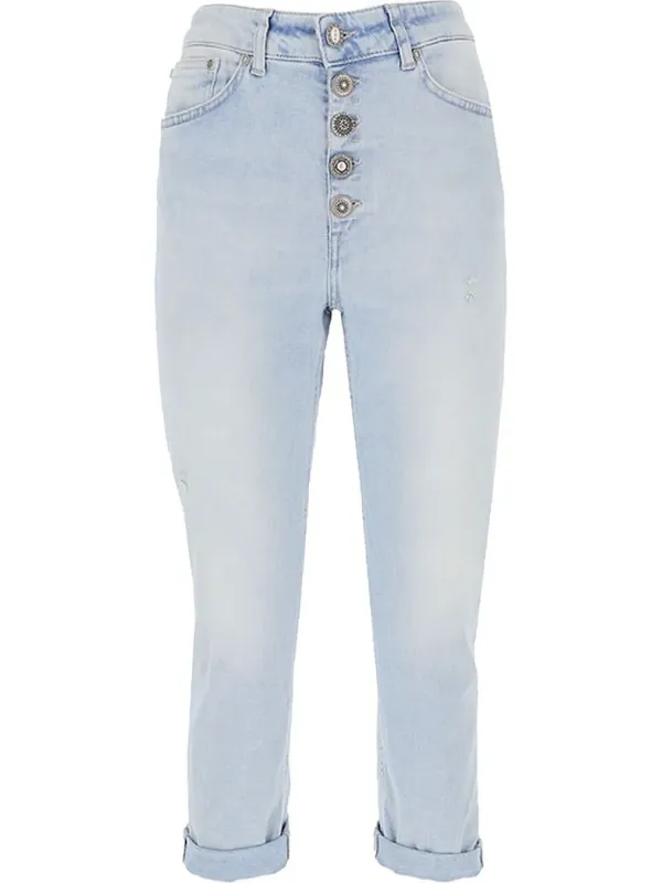 Dondup Damen Jeans Azurblau | online kaufen