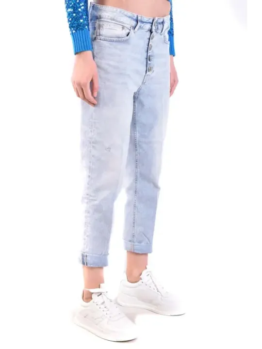 Dondup Damen Jeans Azurblau | online kaufen