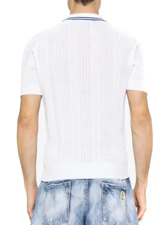 Dsquared2 Herren Polo Weiß | online kaufen