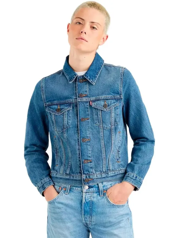 Levi's 246732 klassische Jeansjacke blau