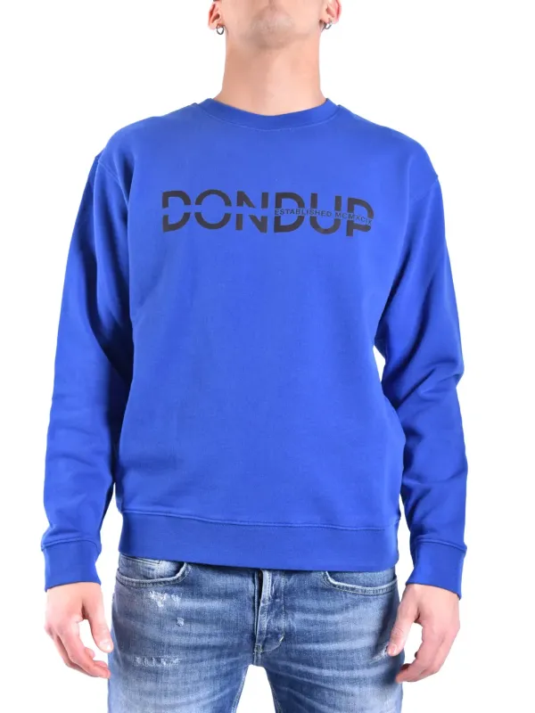 Dondup Herren Fleece Blau | online kaufen
