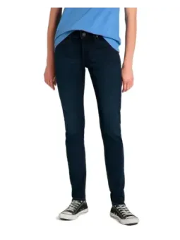 Dunkle Lee Jeans schmal zulaufend