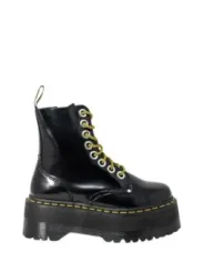 Schwarze Dr. Martens Plateau-Stiefel