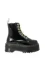 Schwarze Dr. Martens Plateau-Stiefel