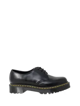 Schwarze Dr. Martens Lederstiefel