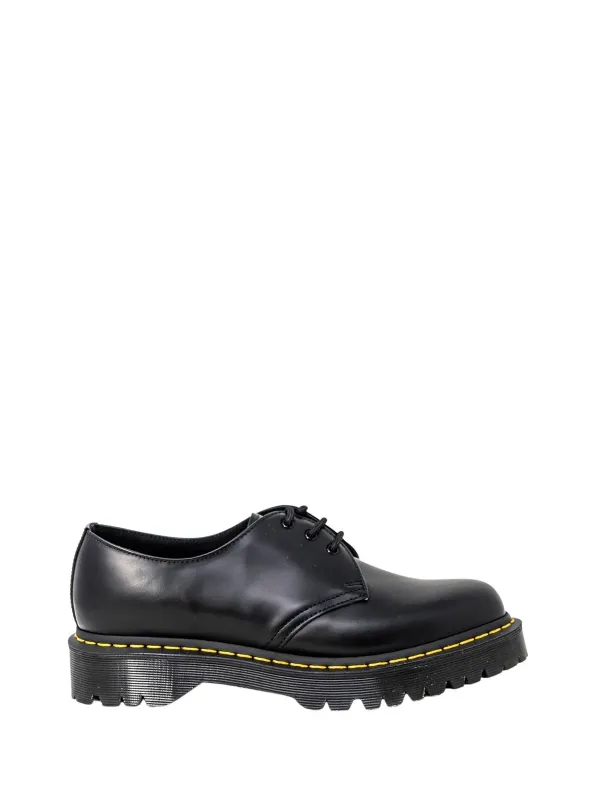 Schwarze Dr. Martens Lederstiefel