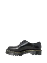 Schwarze Leder Dr. Martens Schuhe