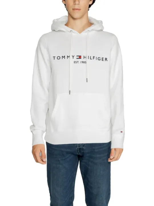 Tommy Hilfiger Jeans Herren Fleece Weiß | online kaufen