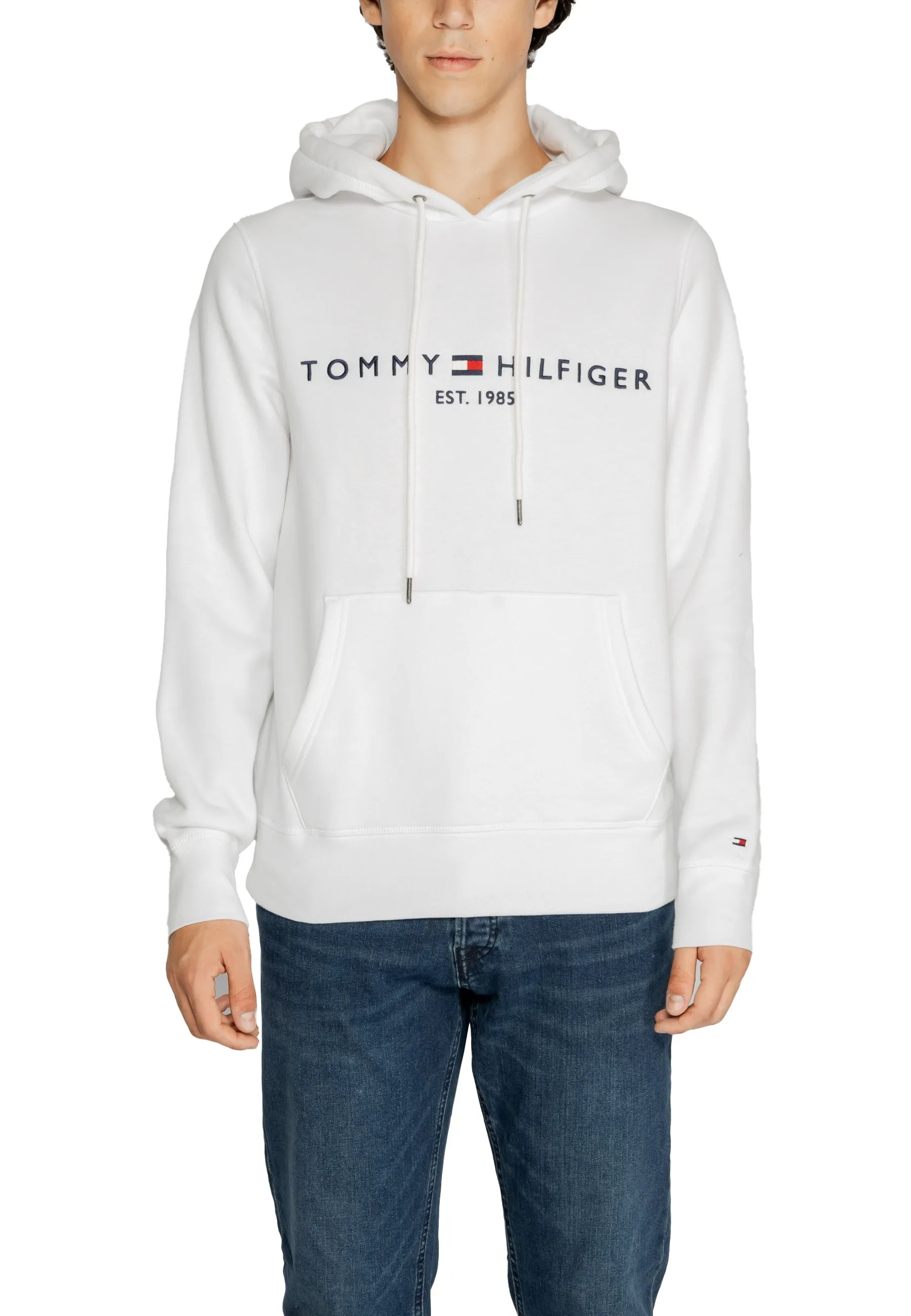 Herren Fleece Weiß 476080