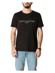 Tommy Hilfiger Logo Baumwoll-T-Shirt