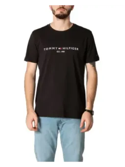 Tommy Hilfiger Logo Baumwoll-T-Shirt