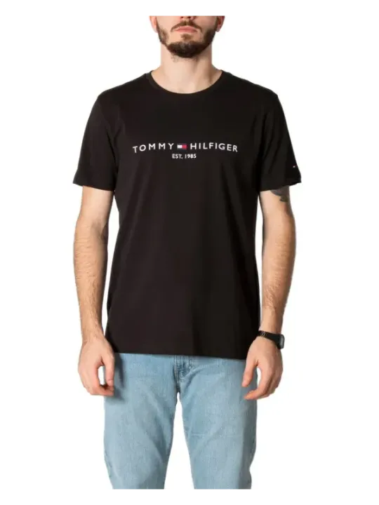 Tommy Hilfiger Logo Baumwoll-T-Shirt