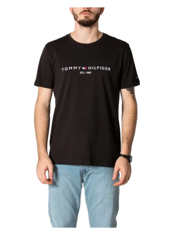 Tommy Hilfiger Logo Baumwoll-T-Shirt