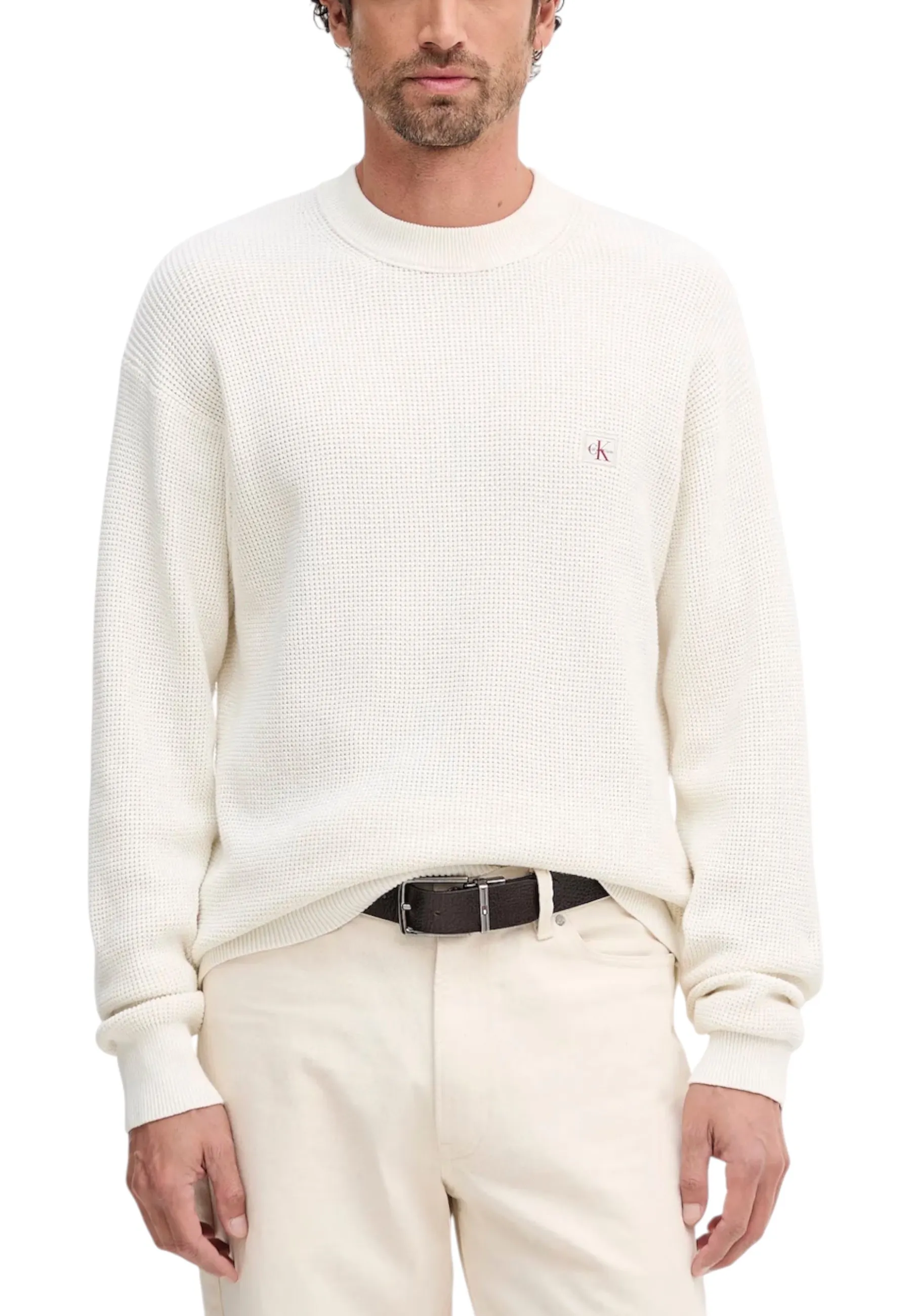 Herren Pullover Beige 492561