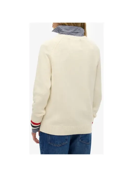 Superdry Damen Pullover Weiß | online kaufen