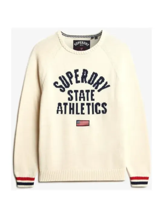 Superdry Damen Pullover Weiß | online kaufen