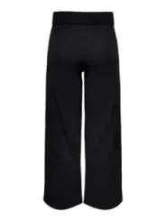 Dunkle weite Beine Hose bequem