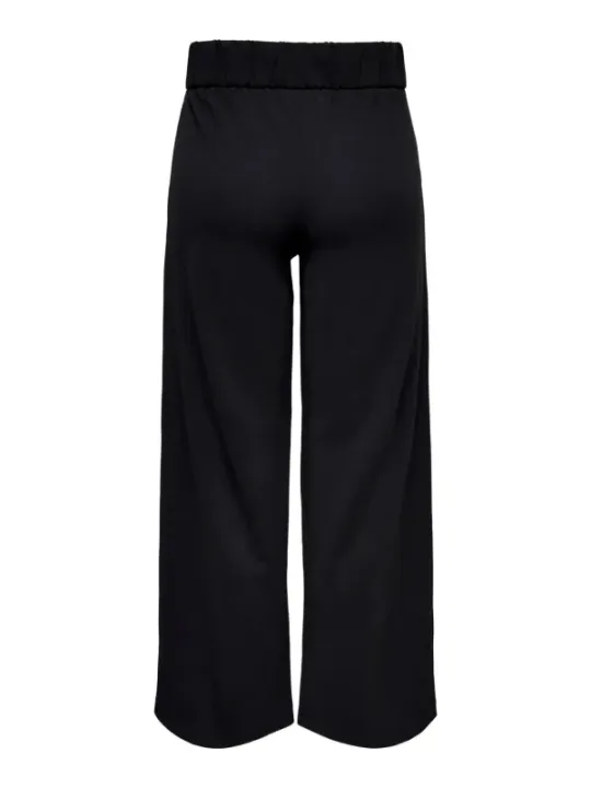 Dunkle weite Beine Hose bequem