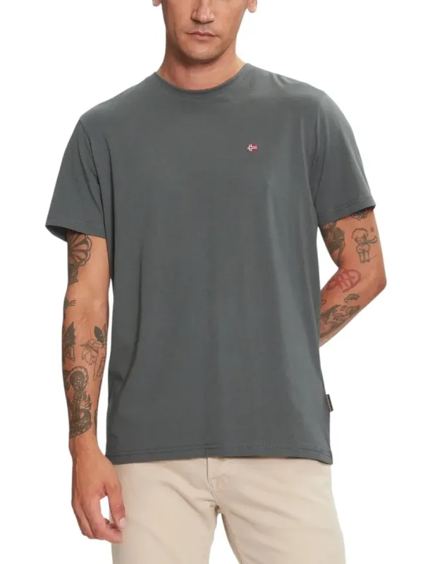 Napapijri Herren T-Shirt Grün | online kaufen
