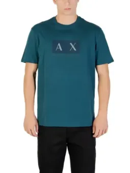 Armani Exchange Herren T-Shirt Grün mieten - Flex-Fashion