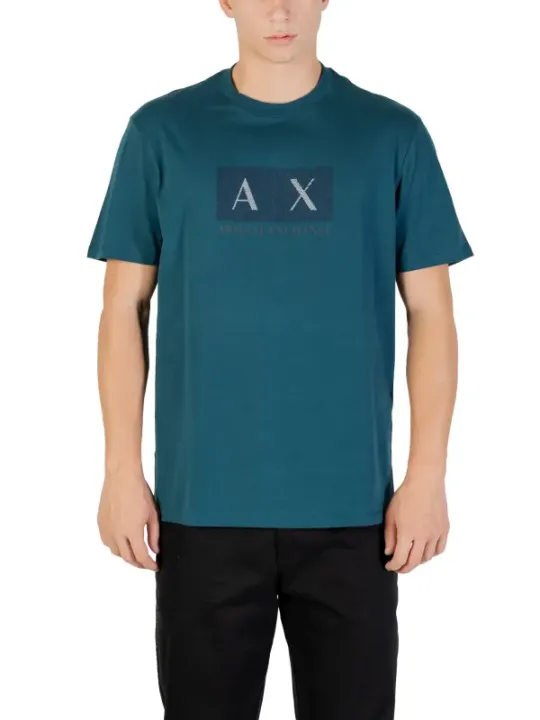 Armani Exchange Herren T-Shirt Grün | online kaufen