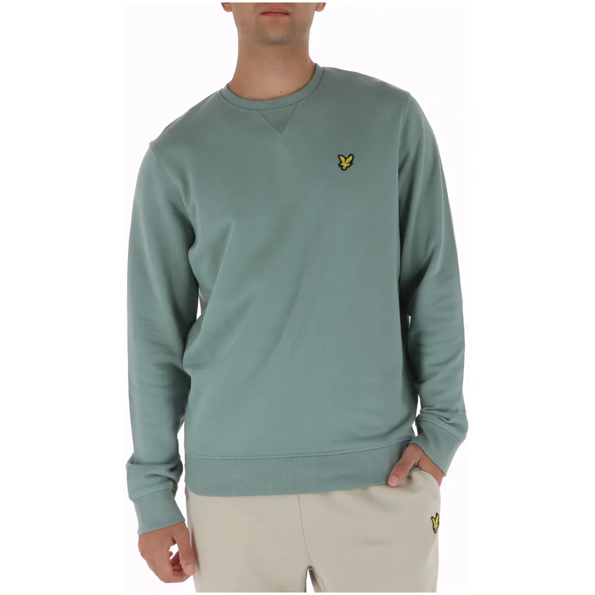Herren Fleece Grün 491174
