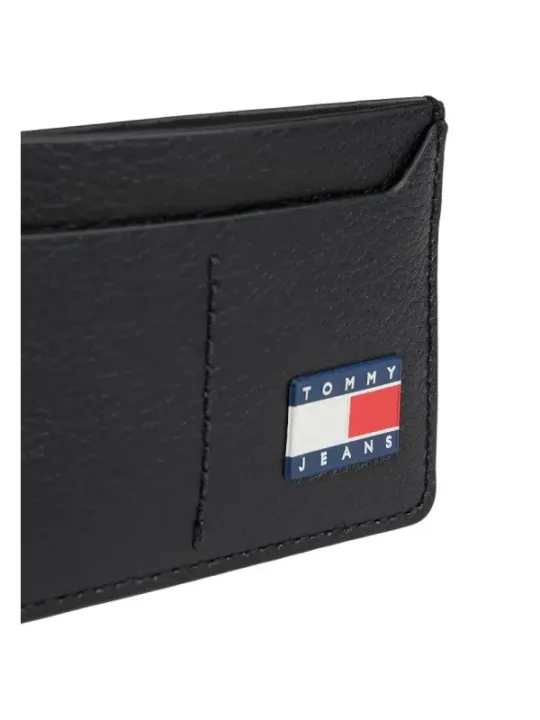 Tommy Hilfiger Jeans Herren Brieftasche Schwarz