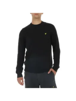 Lyle & Scott Herren-Pullover Schwarz mieten – Flex-Fashion