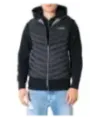 Schwarze Armani Exchange Pufferjacke mit Kapuze