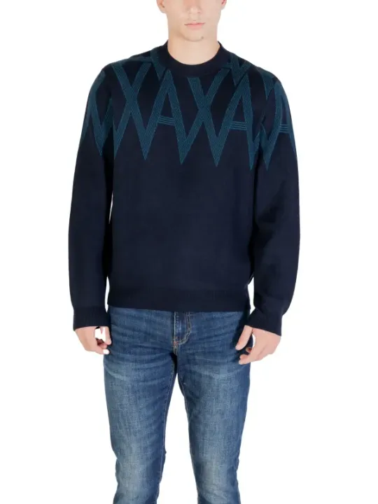 Armani Exchange Herren Pullover Blau | online kaufen