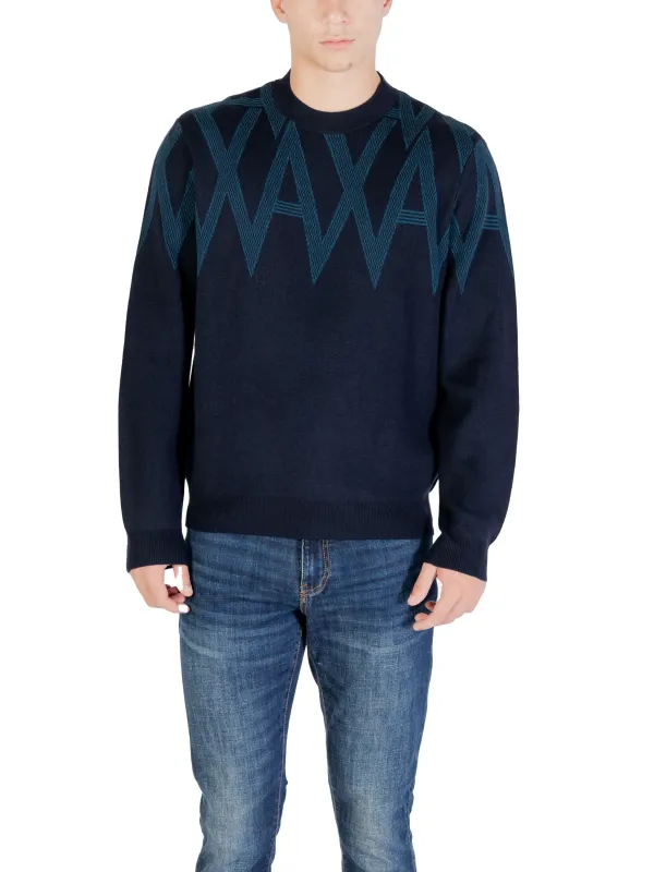 Armani Exchange Herren Pullover Blau | online kaufen