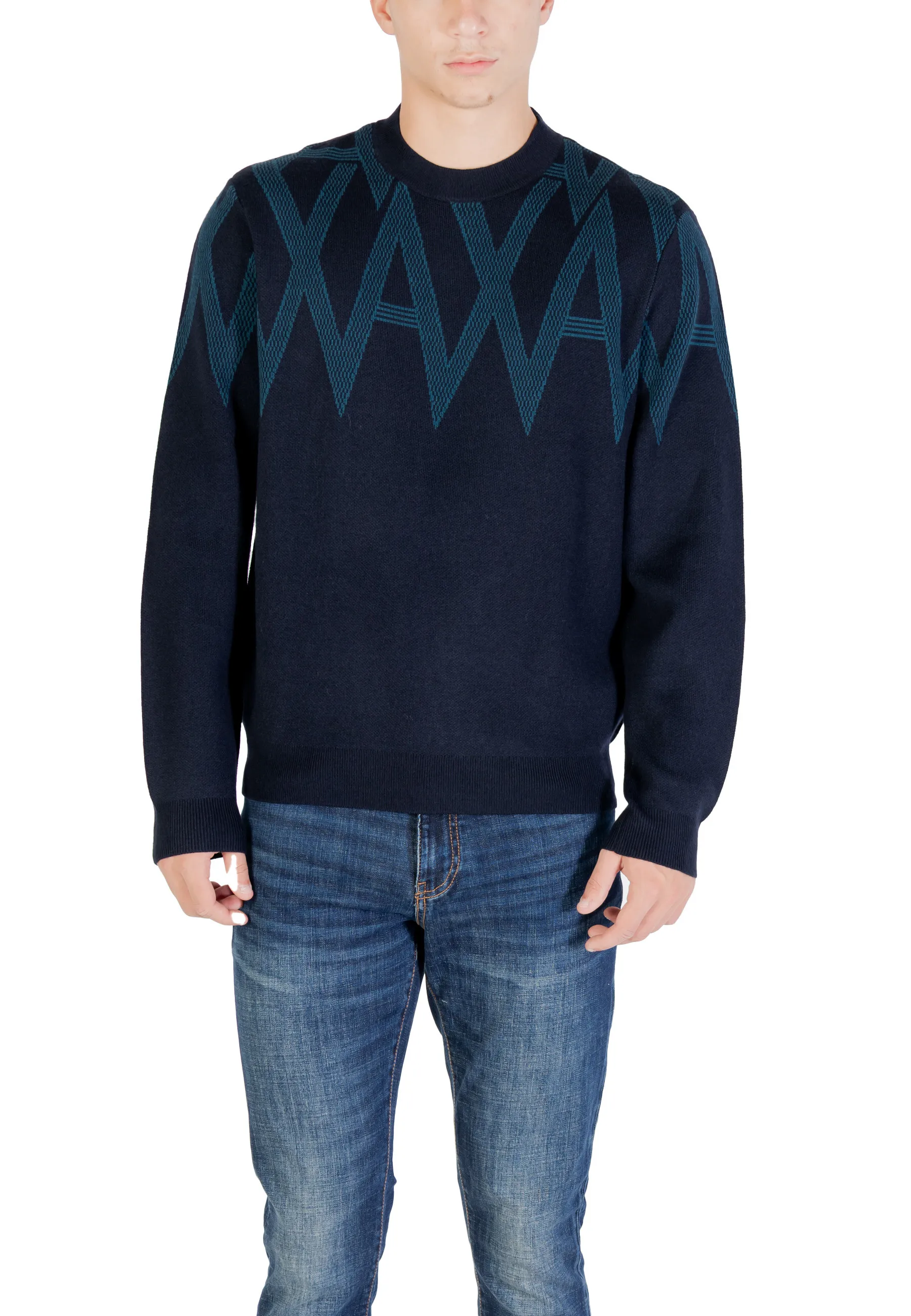 Herren Pullover Blau 491867