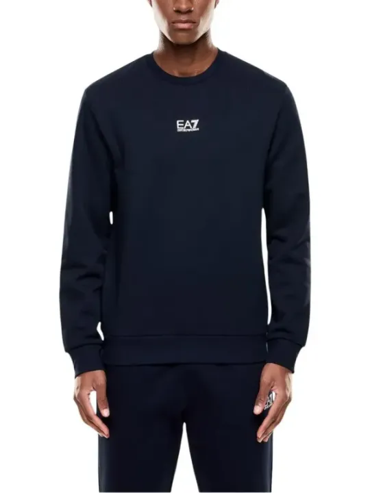 Ea7 Herren Fleece Blau | online kaufen
