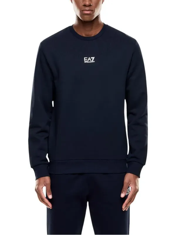 Ea7 Herren Fleece Blau | online kaufen